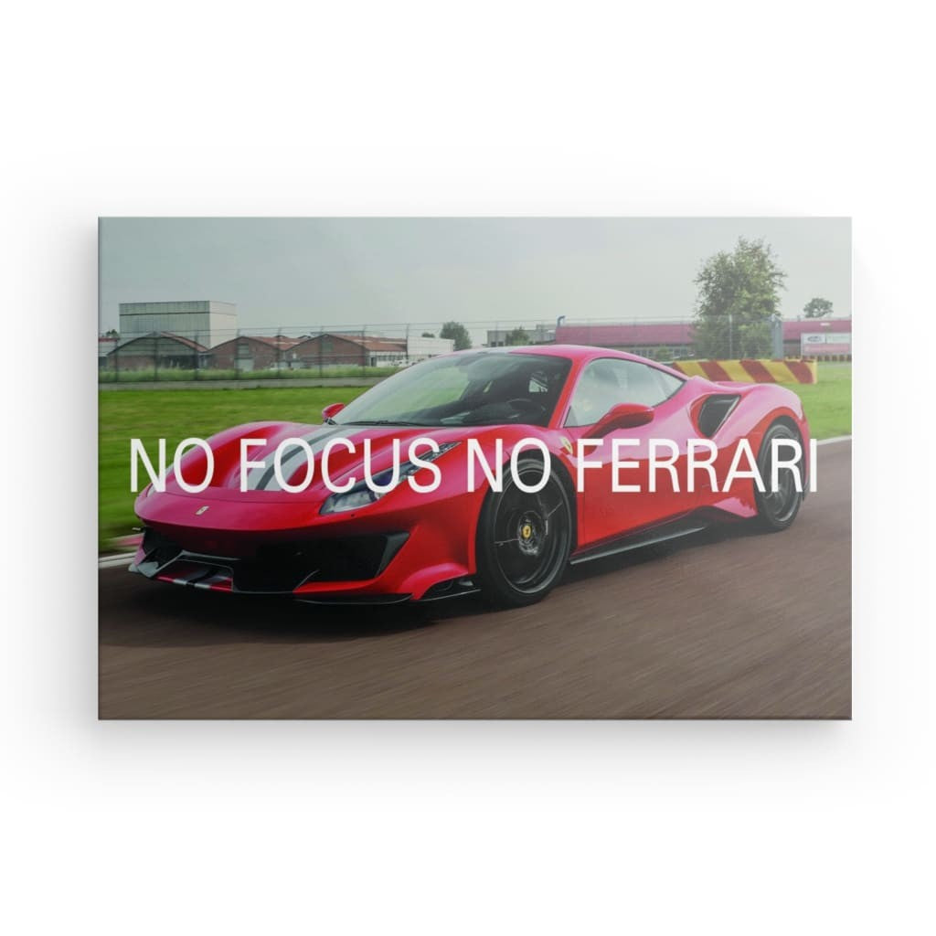 Ferrari 488 Canvas
