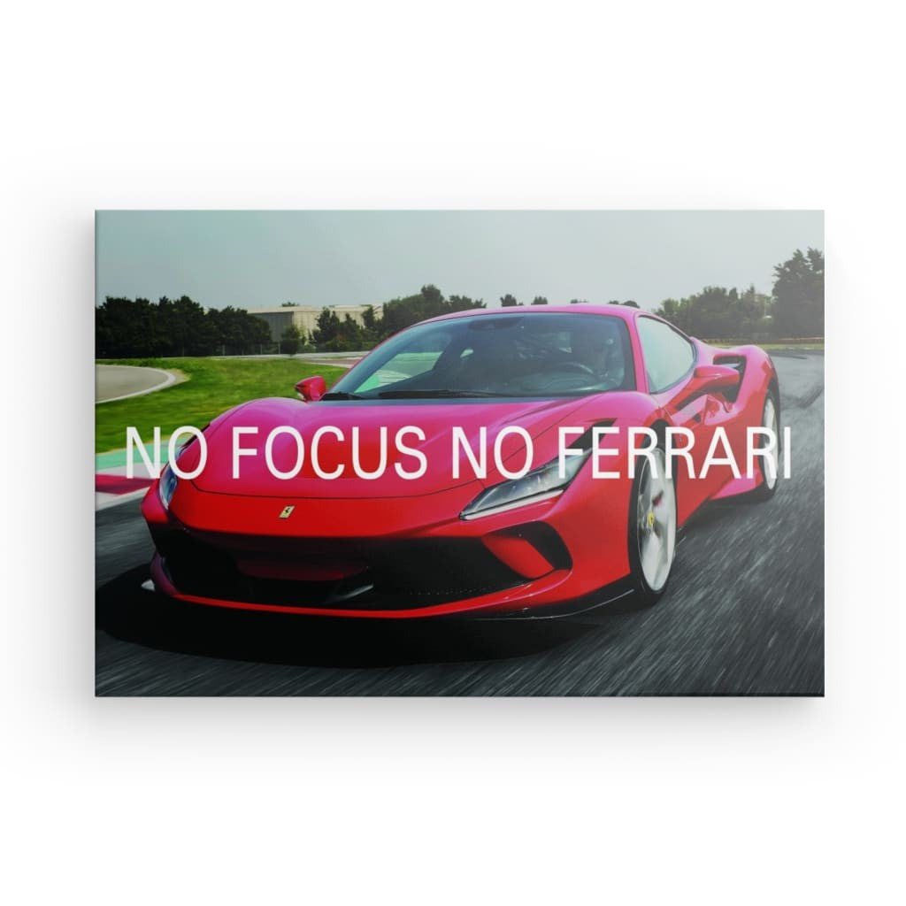 Ferrari F8 Tributo Canvas