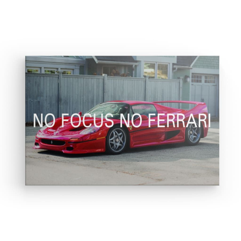 Ferrari F50 Canvas