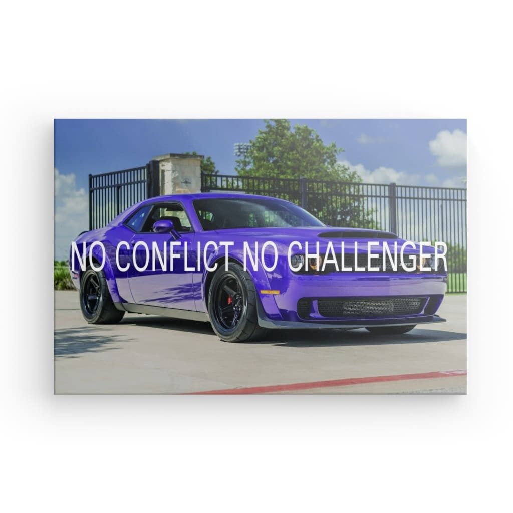 Dodge Challenger Canvas