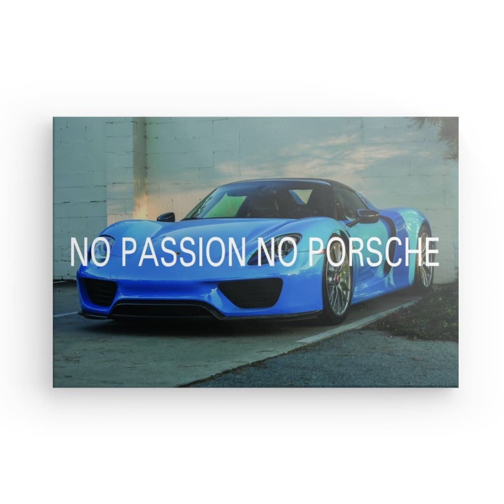 Porsche 918 Spyder Canvas 24" x 16"