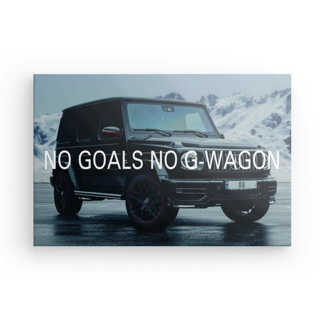 Mercedes G-WAgon Canvas 24" x 16"