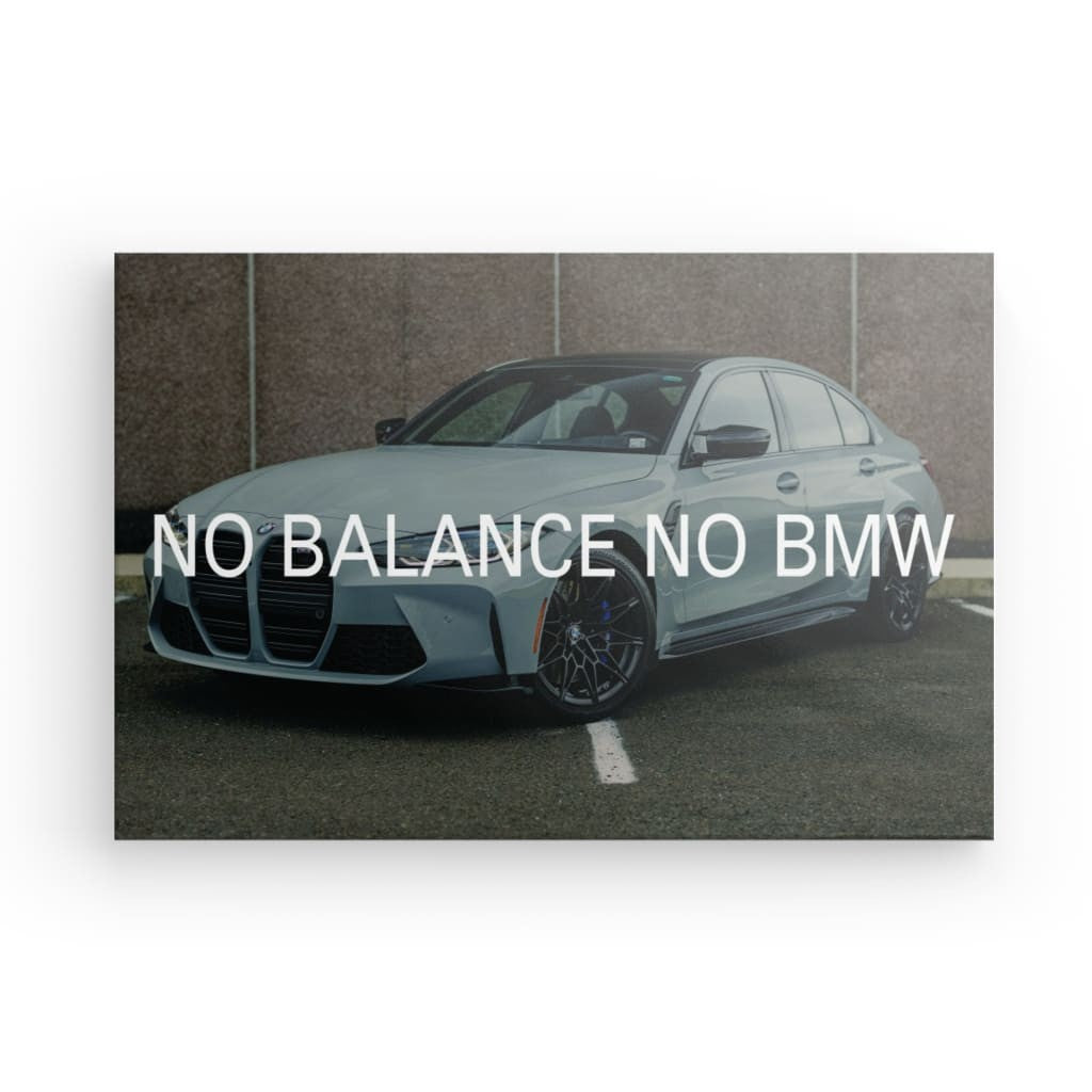 BMW M3 Canvas 24" x 16"