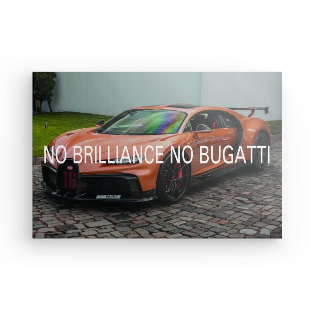 Bugatti Chiron Canvas 24" x 16"