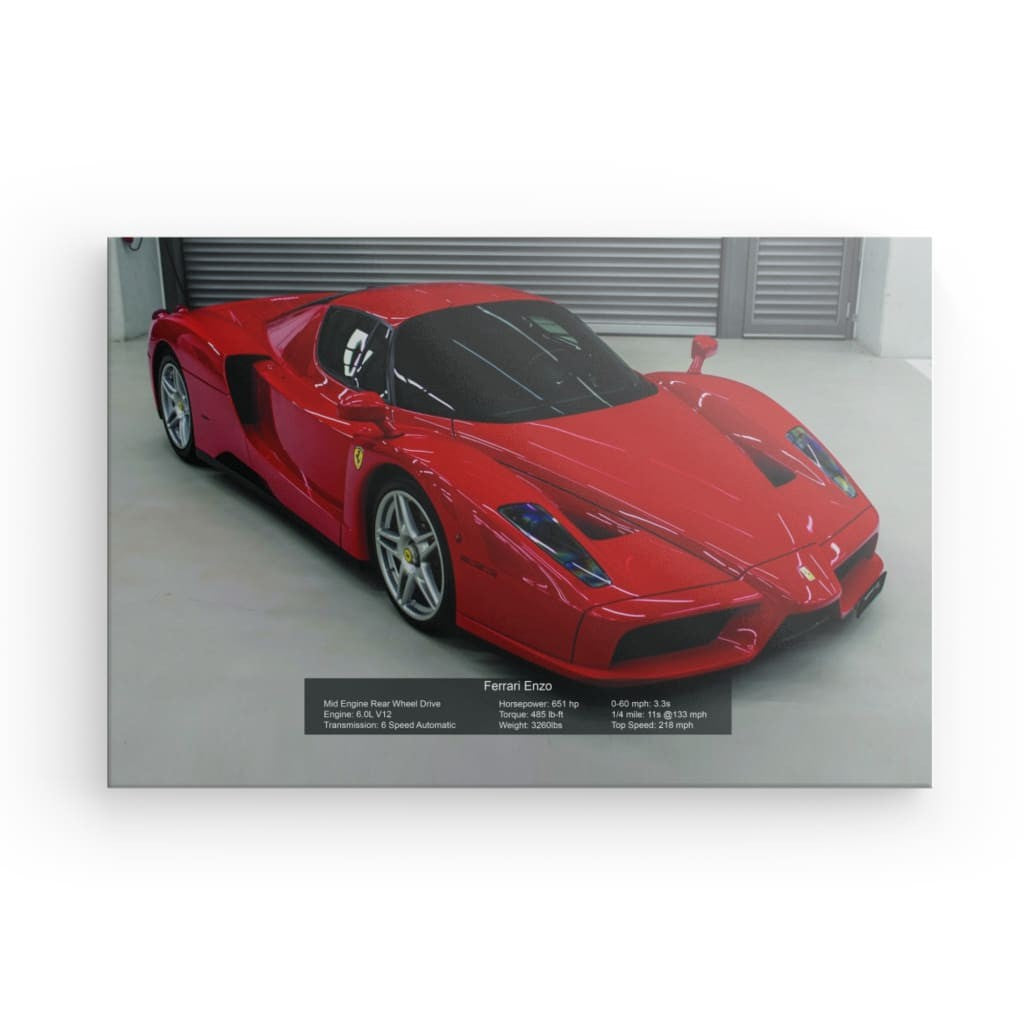 Ferrari Enzo Canvas 36" x 24"