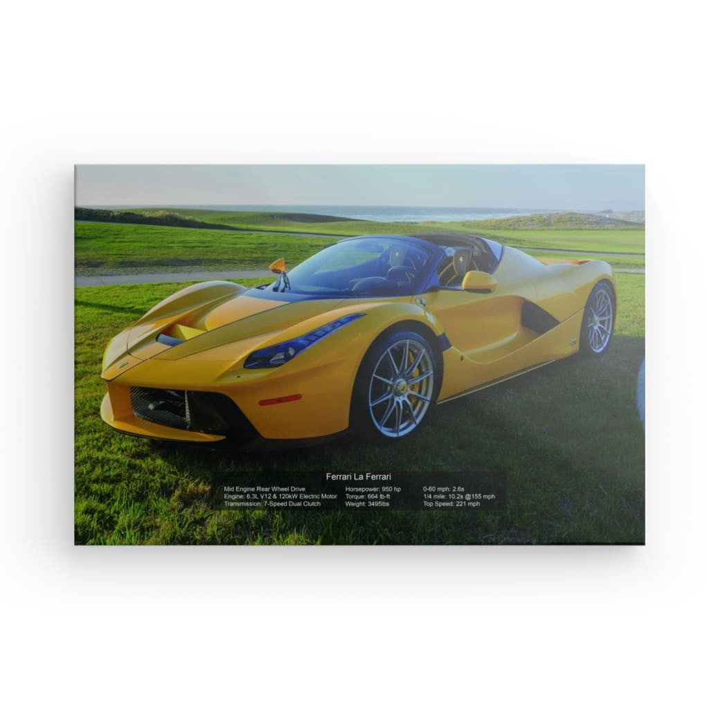 Ferrari La Ferrari Canvas 36" x 24"