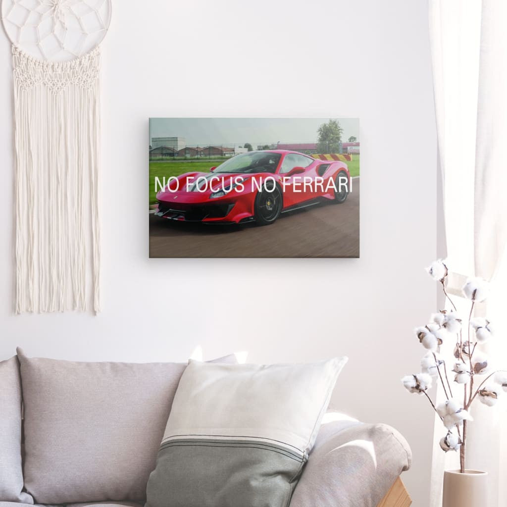 Ferrari 488 Canvas