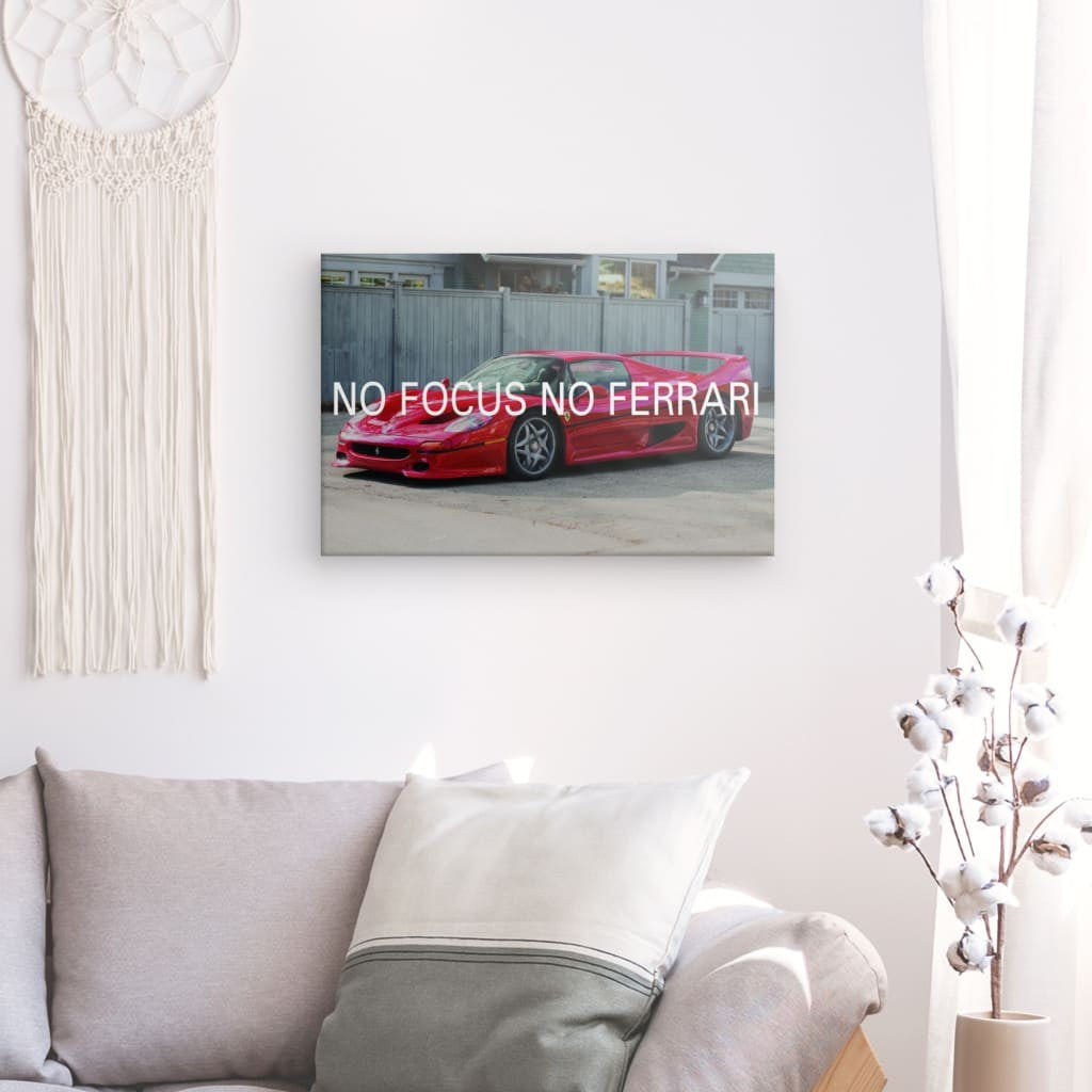 Ferrari F50 Canvas