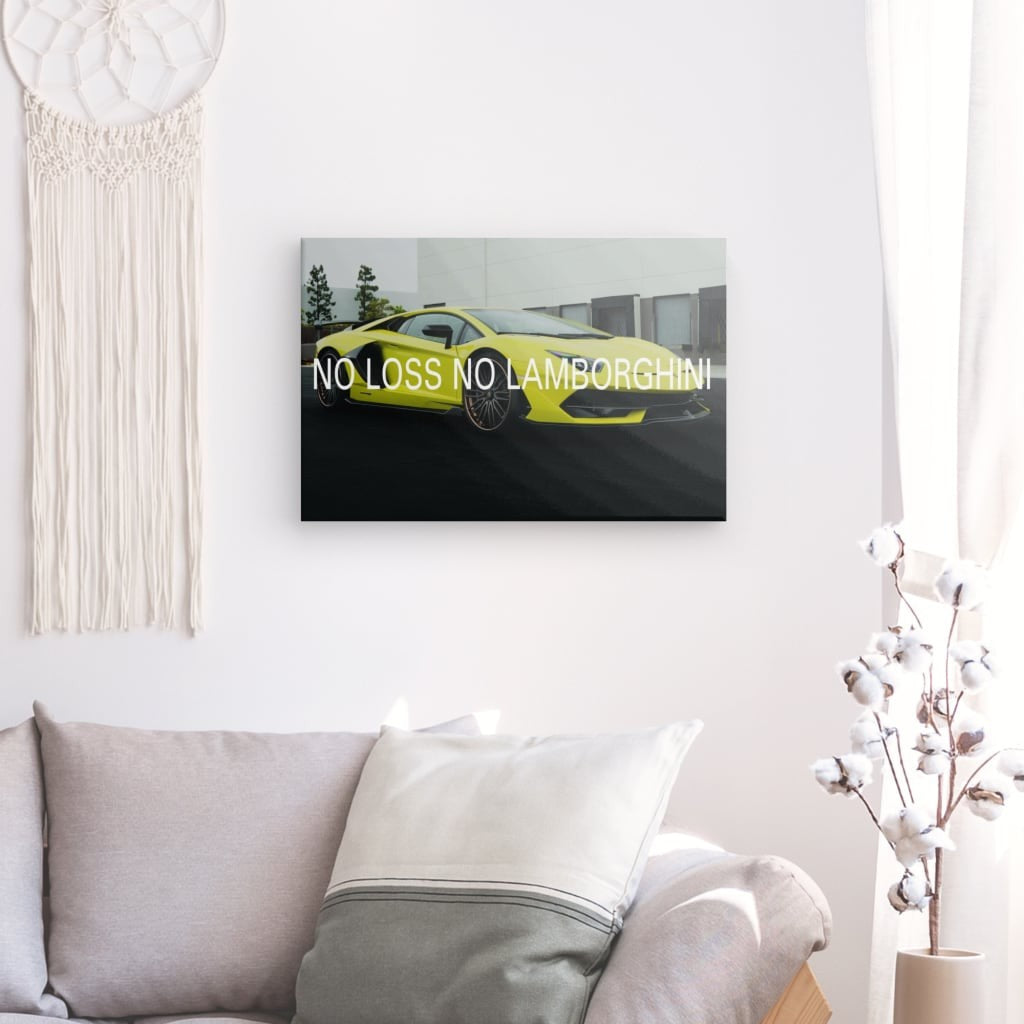 Lamborghini Aventador SVJ Canvas