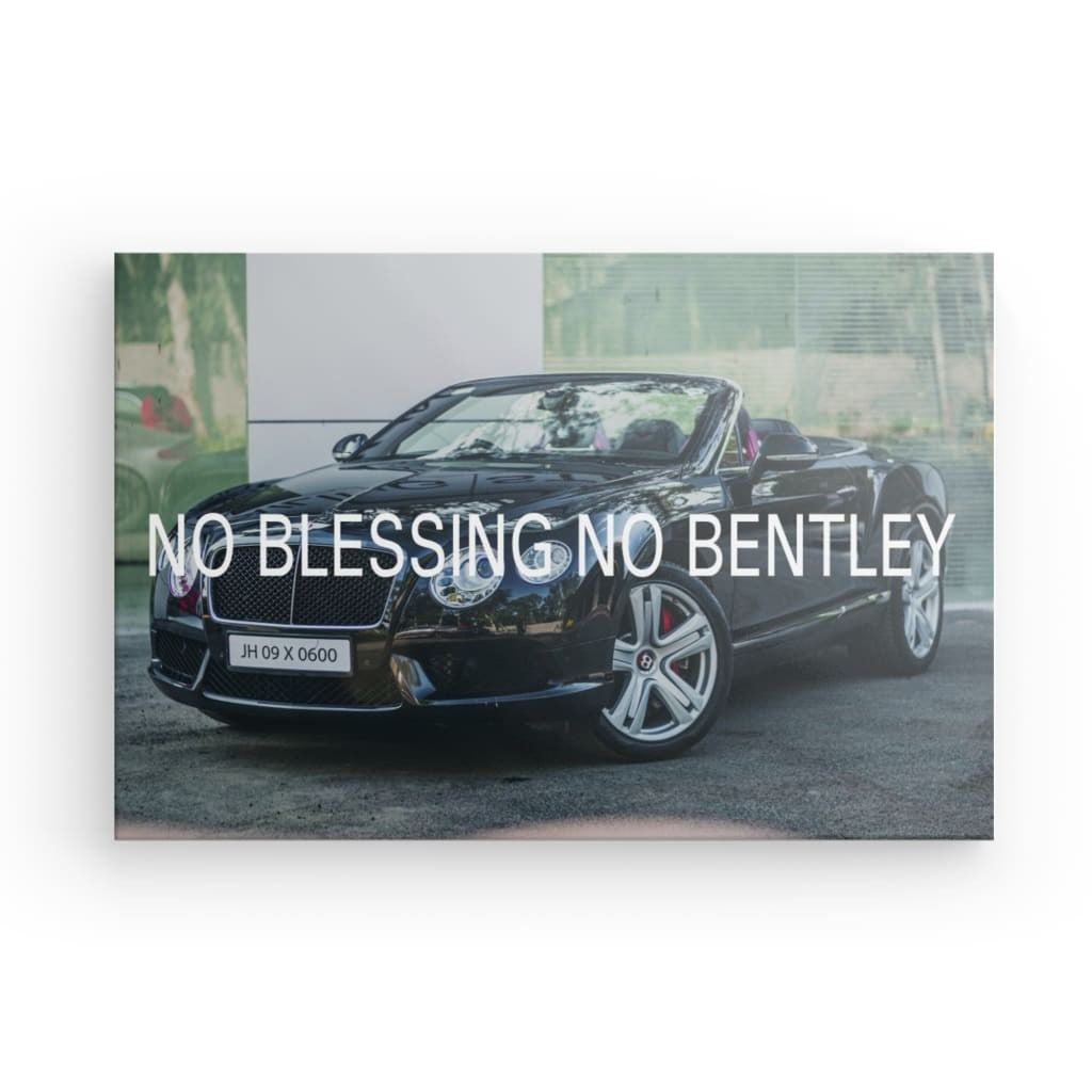 Bentley Continental GTC Canvas 24" x 16"