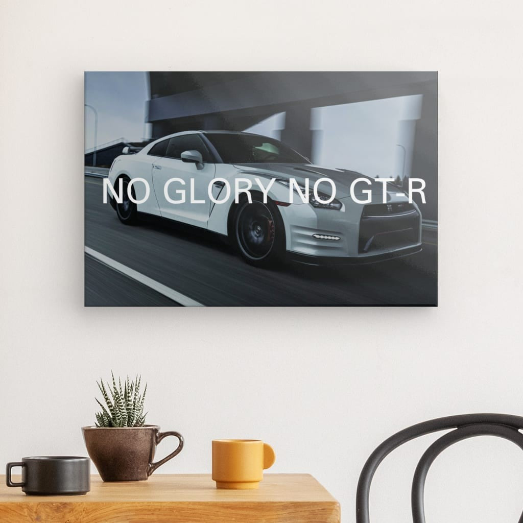 Nissan GT-R Canvas 24" x 16"