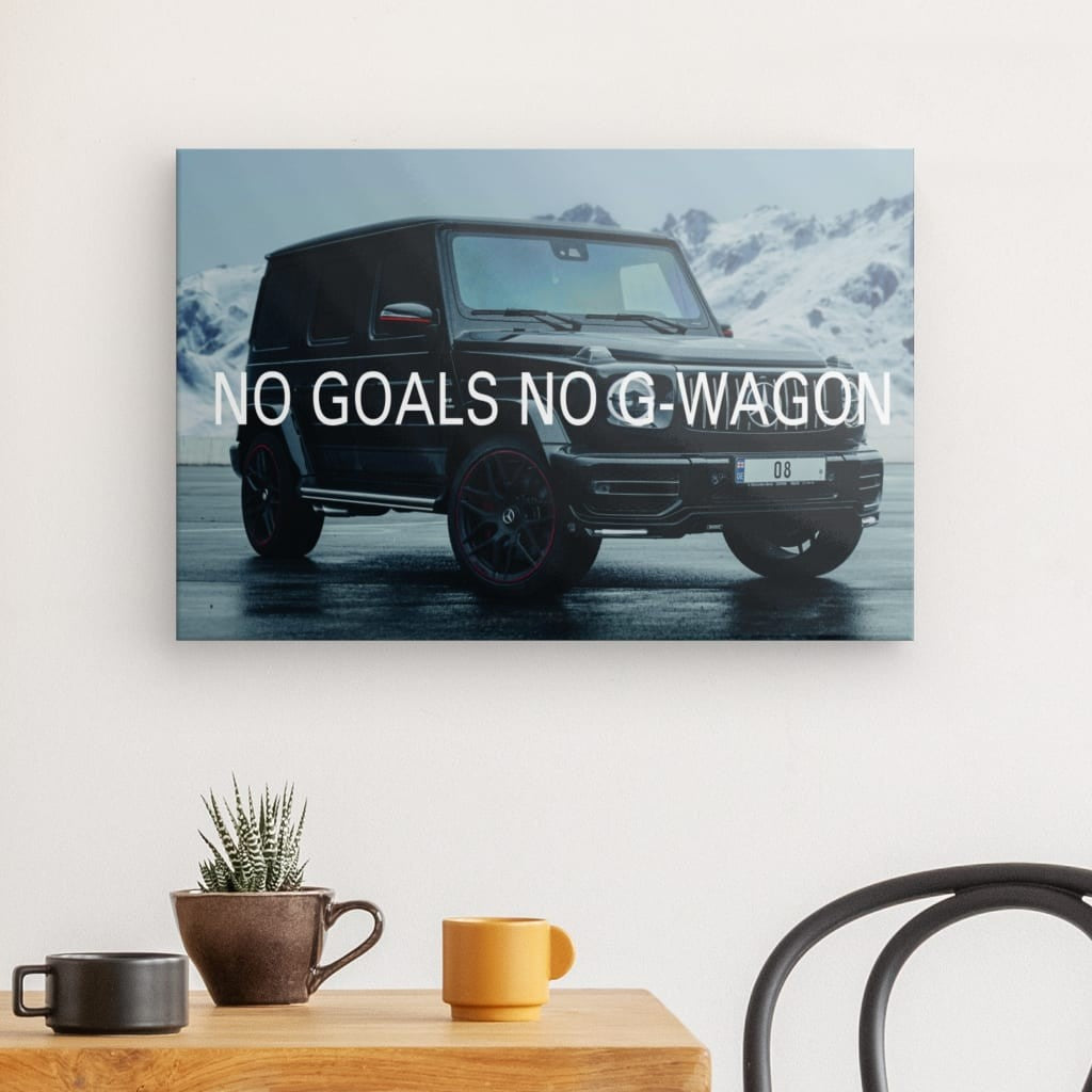 Mercedes G-WAgon Canvas 24" x 16"