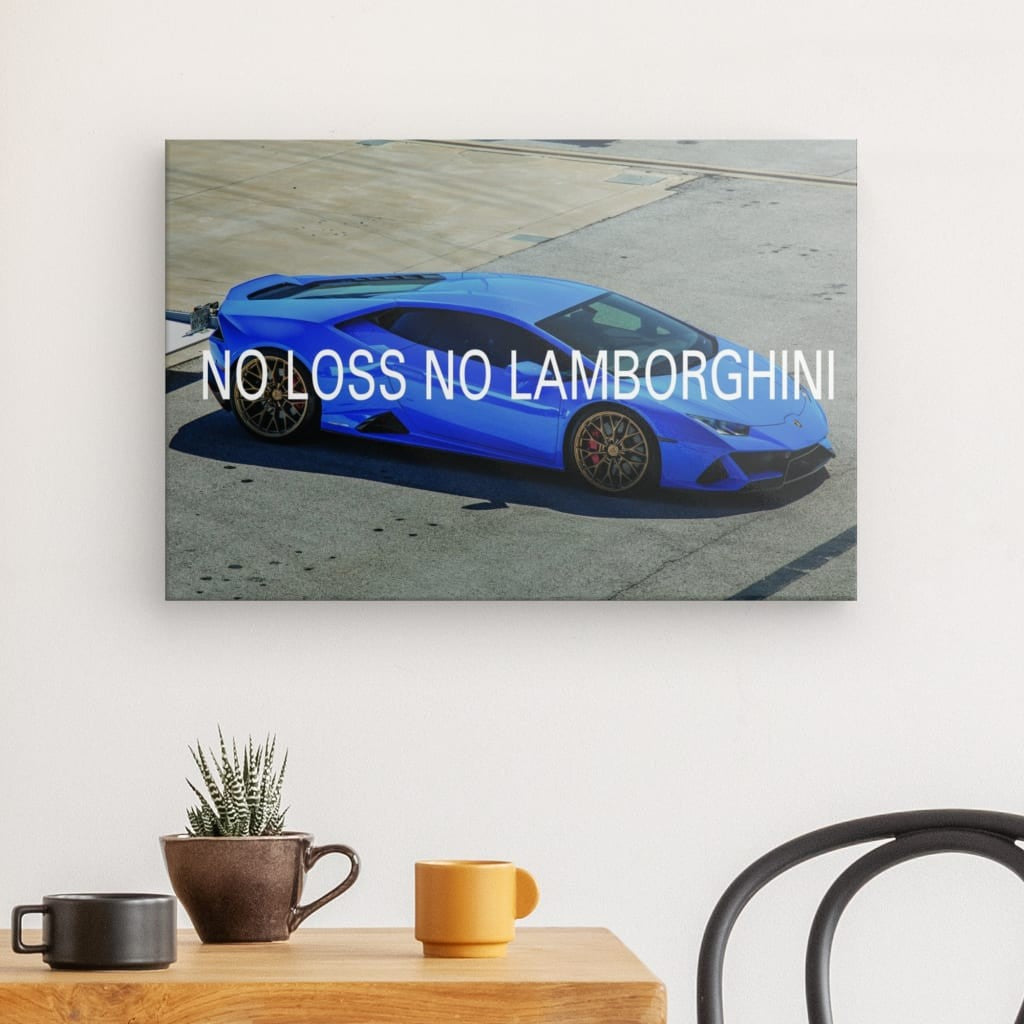 Lamborghini Huracan Canvas 24" x 16"