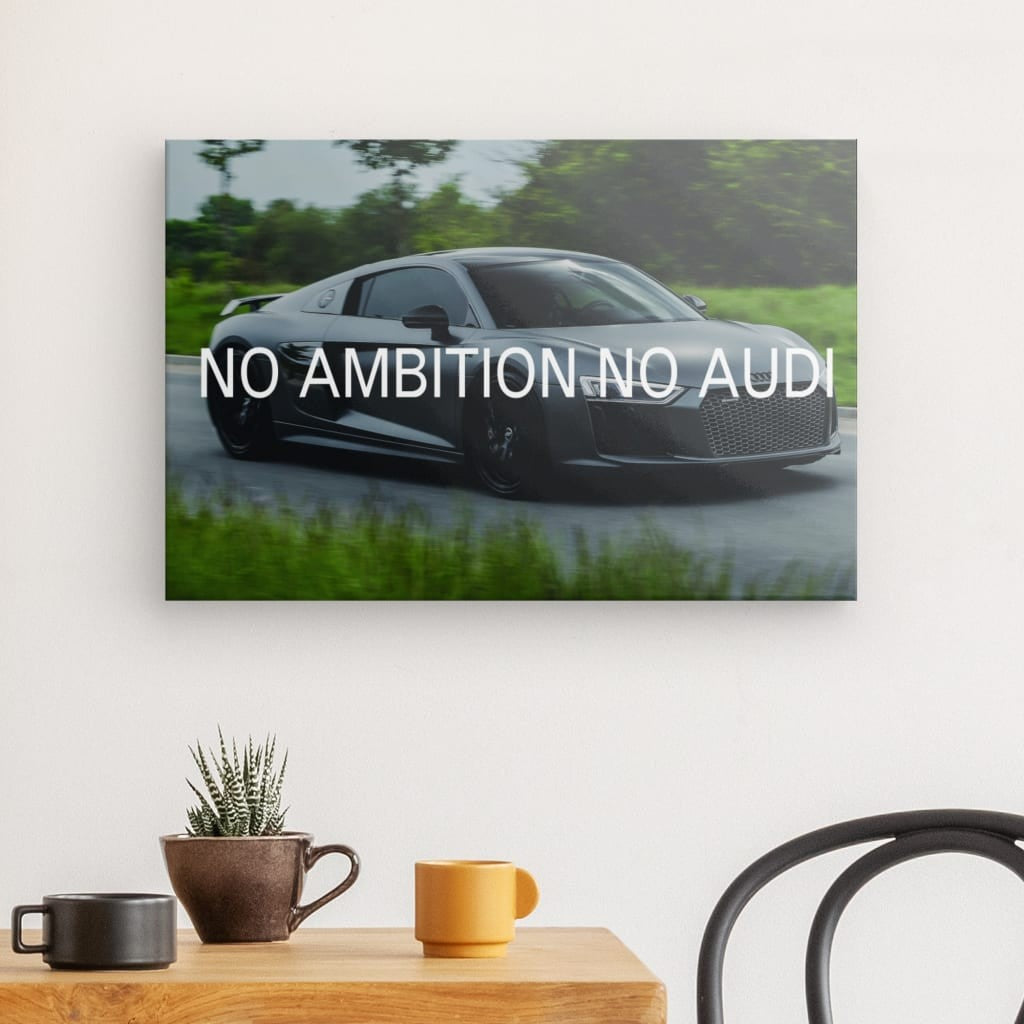 Audi R8 Canvas 24" x 16"