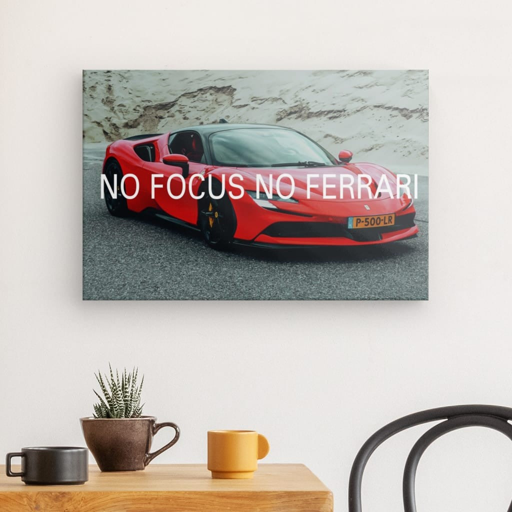 Ferrari SF90 Stradale Canvas 24" x 16"