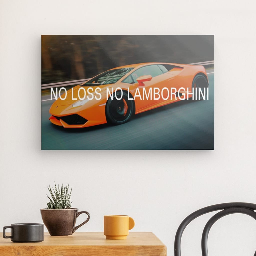 Lamborghini Huracan Canvas 24" x 16"