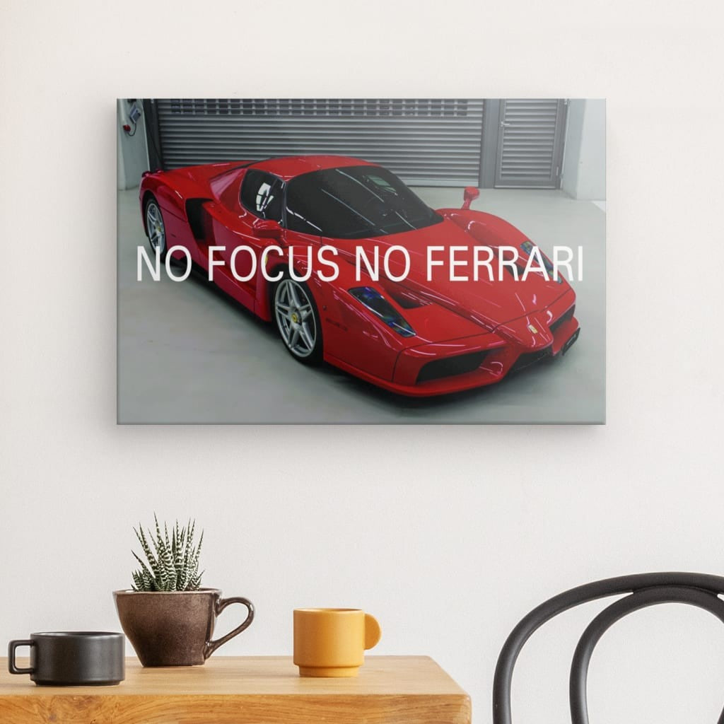 Ferrari Enzo Canvas 24" x 16"