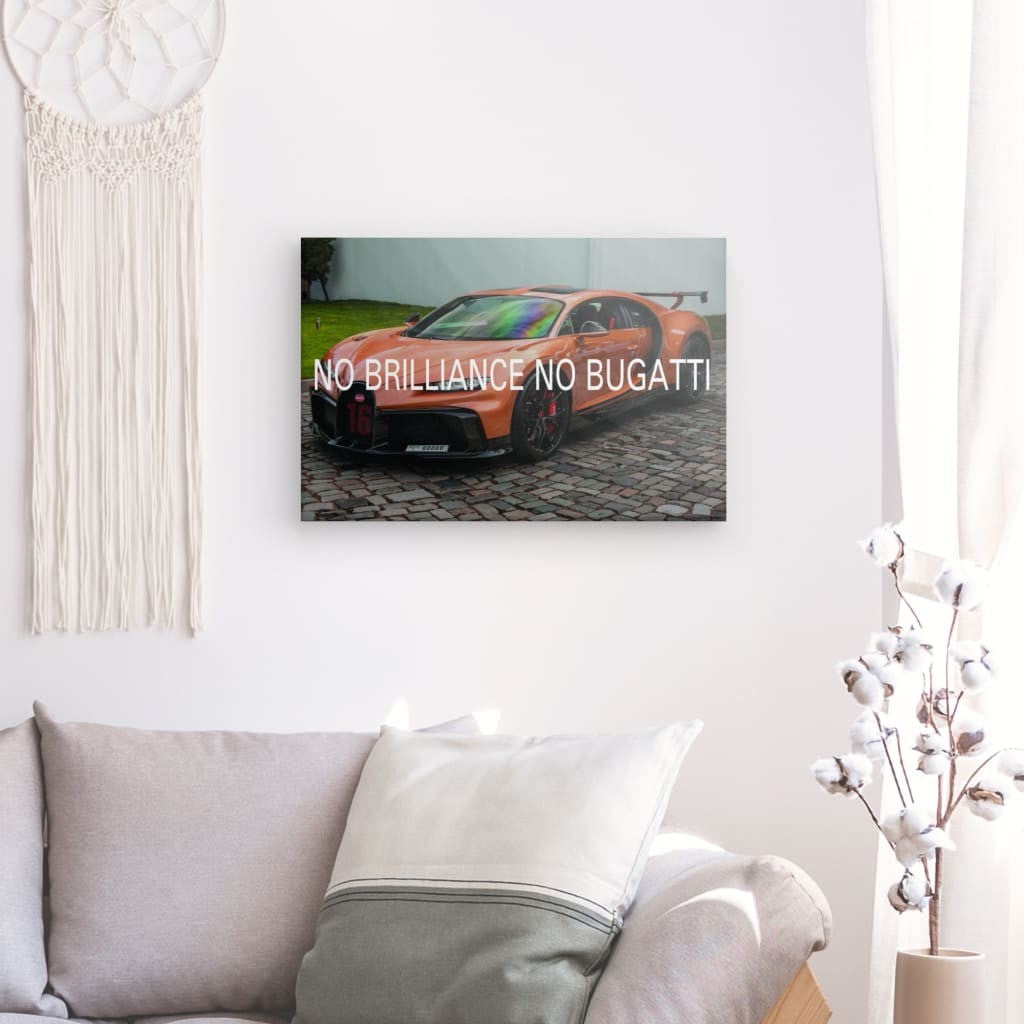Bugatti Chiron Canvas