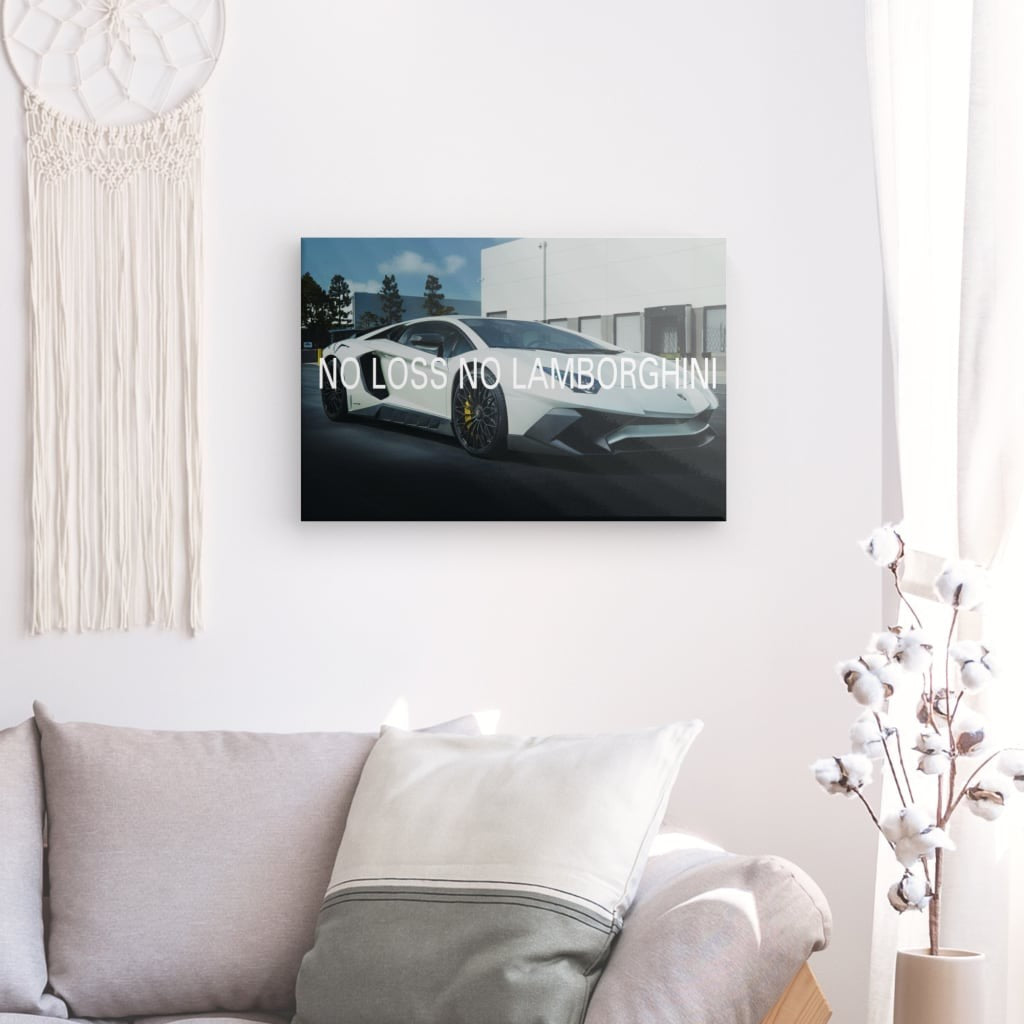 Lamborghini Aventador SV Canvas