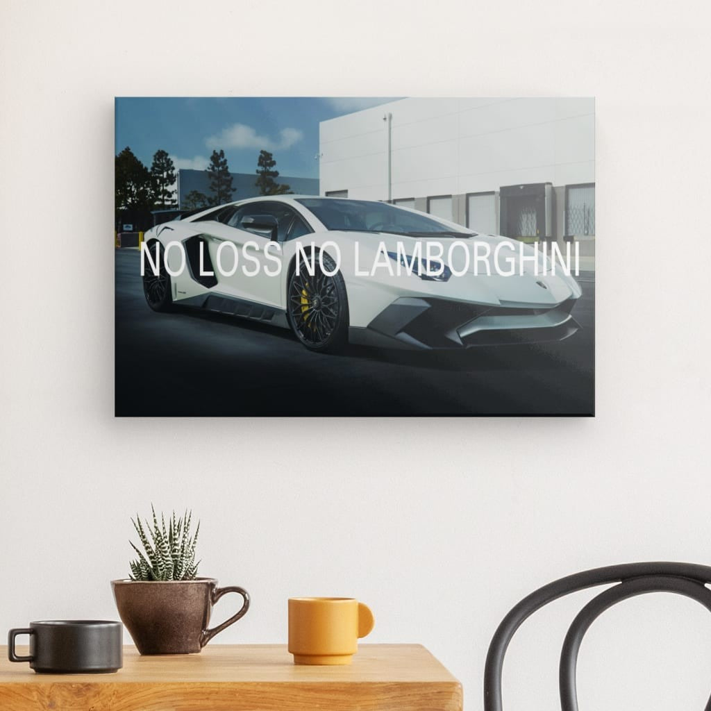 Lamborghini Aventador SV Canvas 24" x 16"