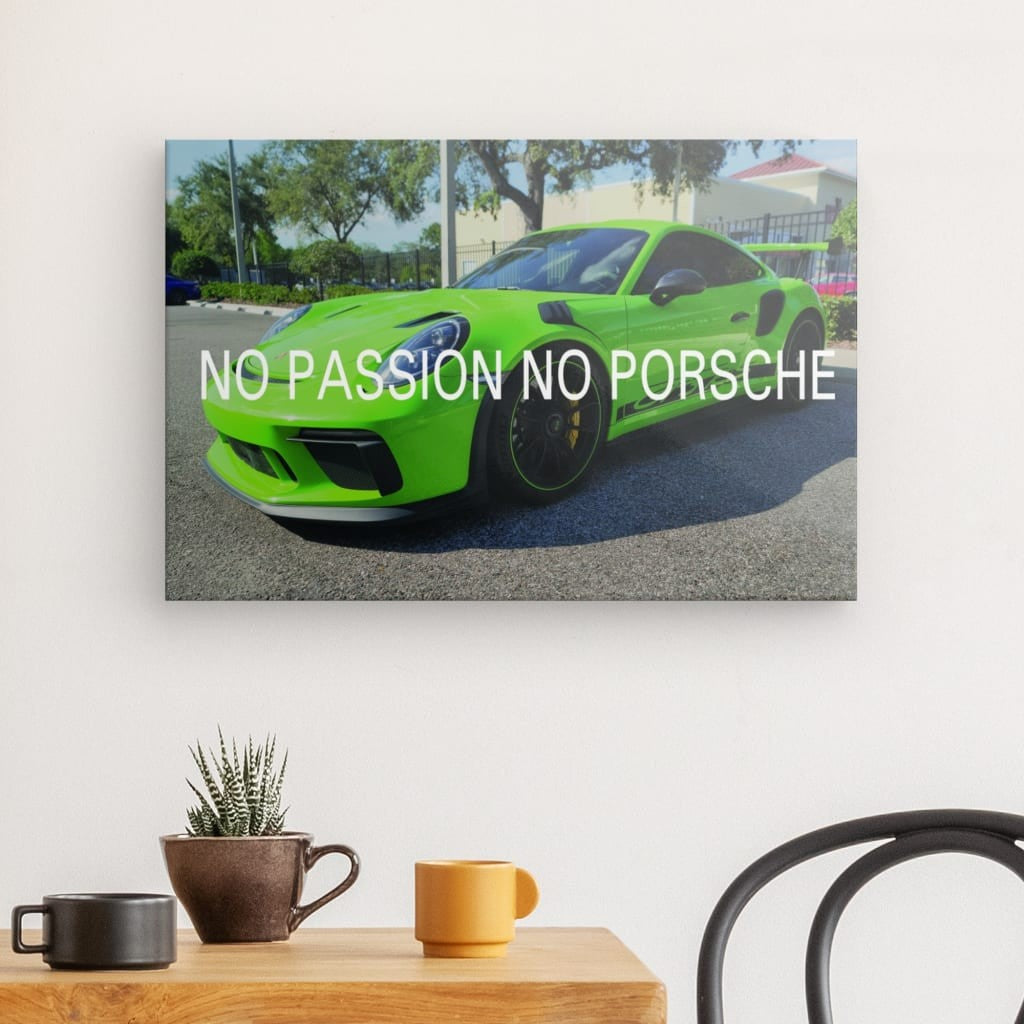 Porsche 911 GT3 RS Canvas 24" x 16"