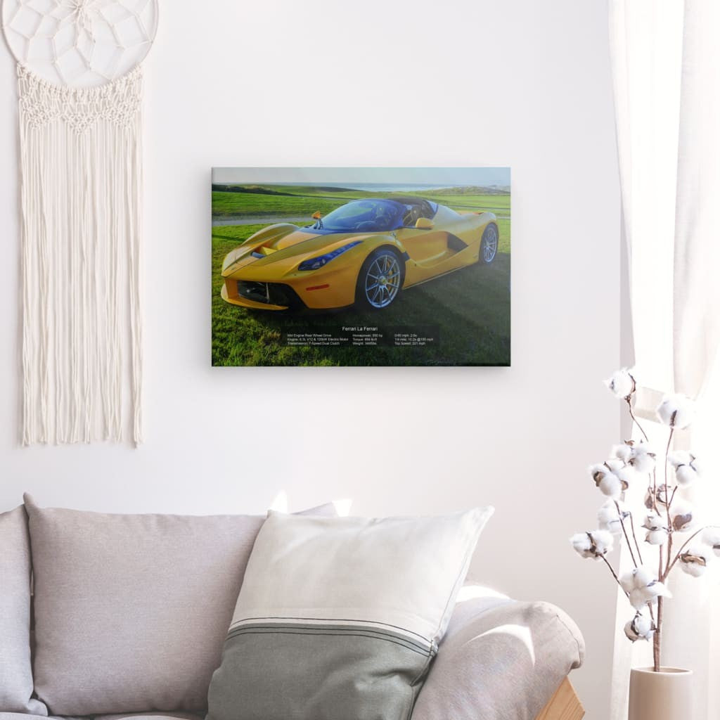 Ferrari La Ferrari Canvas 36" x 24"