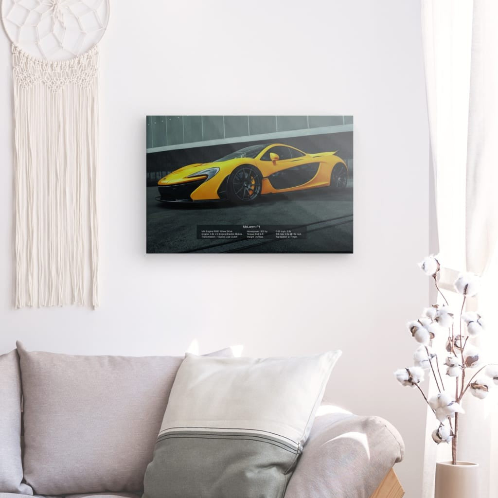 McLaren P1 Canvas 36" x 24"