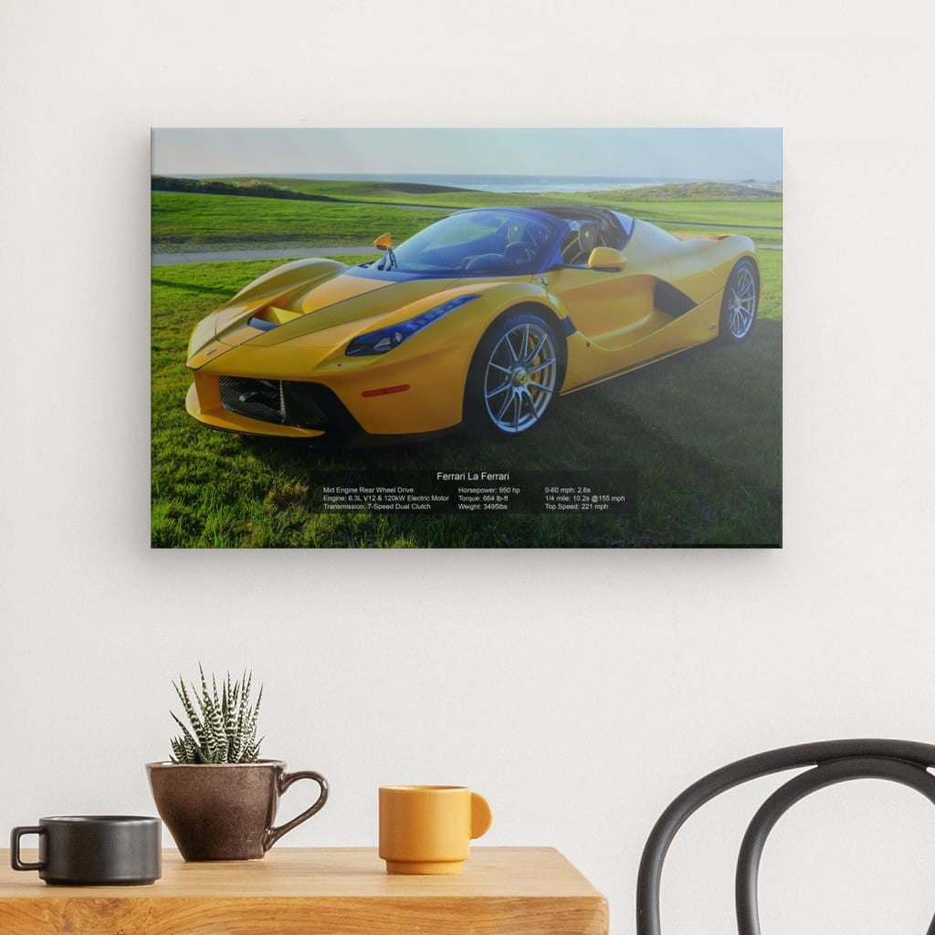 Ferrari La Ferrari Canvas 24" x 16"