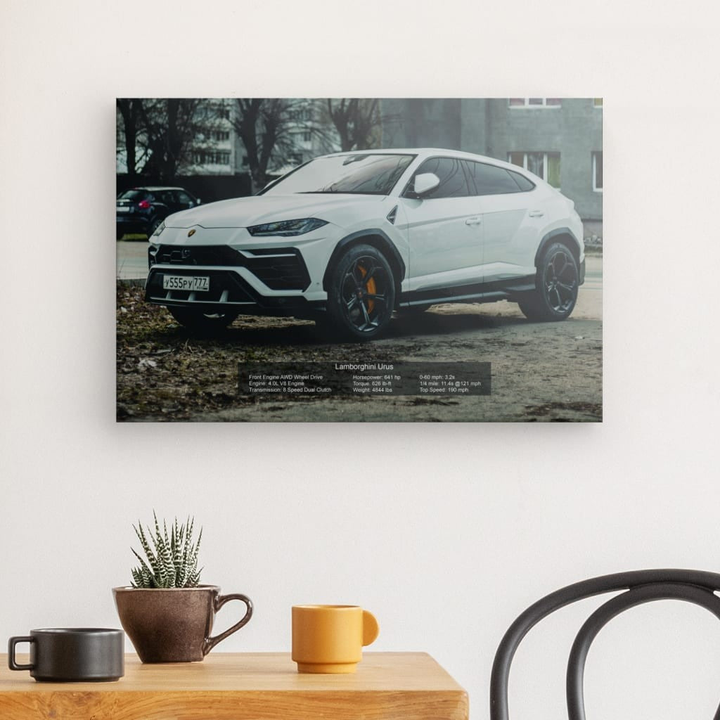 Lamborghini Urus Canvas 24" x 16"